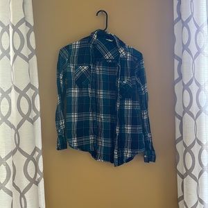 Aeropostale XS blue flannel